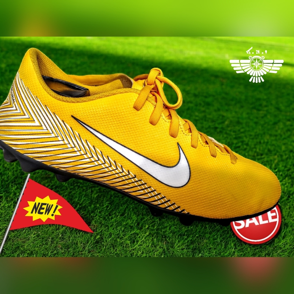 Soccer Yellow Nike Athletic Shoes